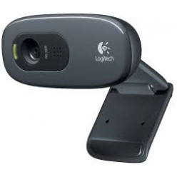 Logitech HD Webcam C270, Microphone, HD 720p video calls & recording, 3 Megapixel images,USB 2.0